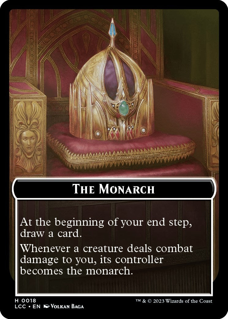 Image for The Monarch // Pirate Double-Sided Token (18 // 5) [The Lost Caverns of Ixalan] - Magic: The Gathering
