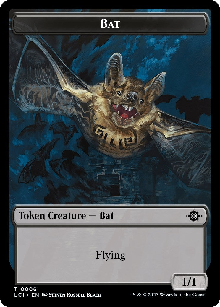 Image for Bat // Vampire (0004) Double-Sided Token (6 // 4) [The Lost Caverns of Ixalan] - Magic: The Gathering