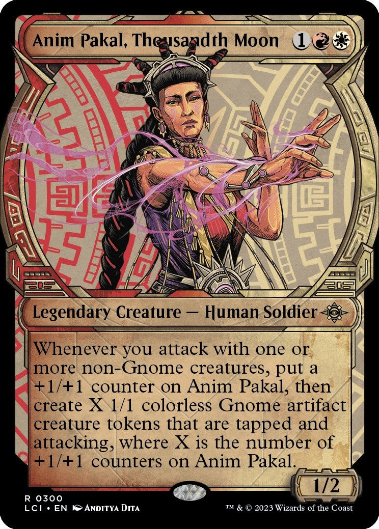 Image for Anim Pakal, Thousandth Moon (Showcase) (300) [The Lost Caverns of Ixalan] - Magic: The Gathering