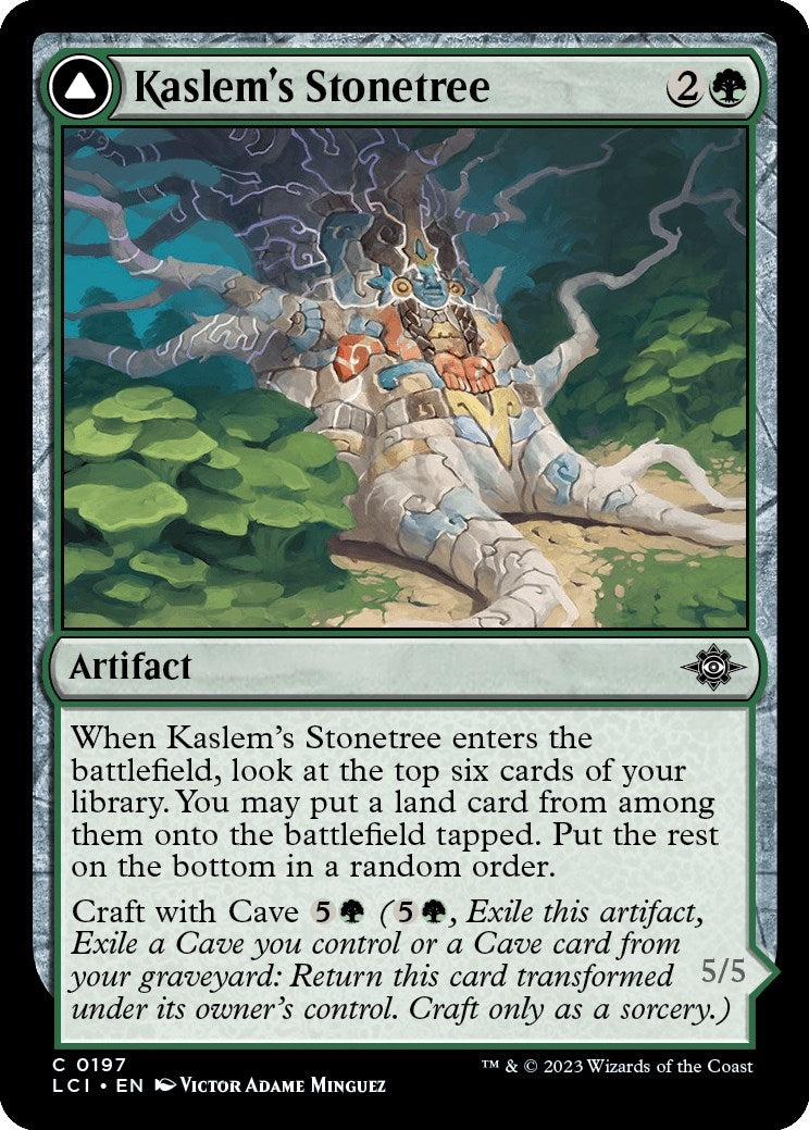 Image for Kaslem's Stonetree (197) [The Lost Caverns of Ixalan] - Magic: The Gathering