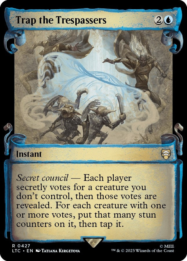 Image for Trap the Trespassers (Showcase Scrolls) (427) [The Lord of the Rings: Tales of Middle-earth] - Magic: The Gathering