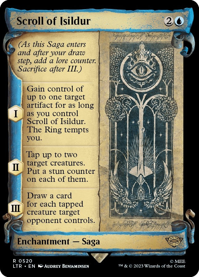 Image for Scroll of Isildur (Showcase Scrolls) (520) [Universes Beyond: The Lord of the Rings: Tales of Middle-earth] - Magic: The Gathering