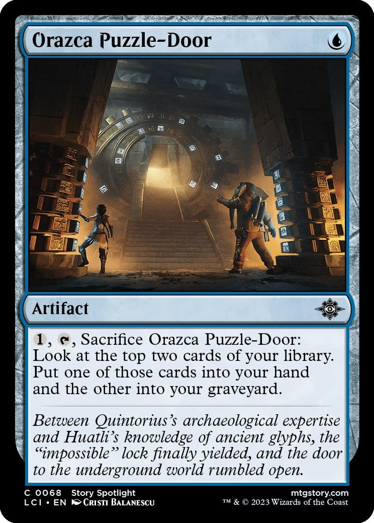 Image for Orazca Puzzle-Door (68) [The Lost Caverns of Ixalan] - Magic: The Gathering