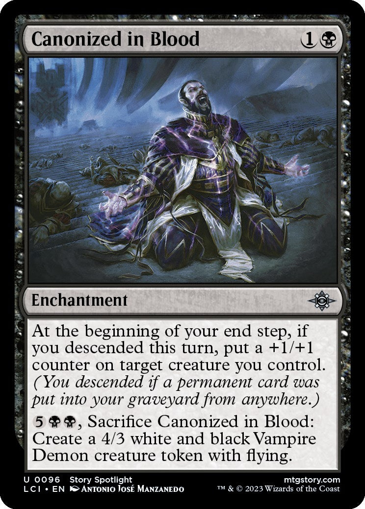 Image for Canonized in Blood (96) [The Lost Caverns of Ixalan] - Magic: The Gathering