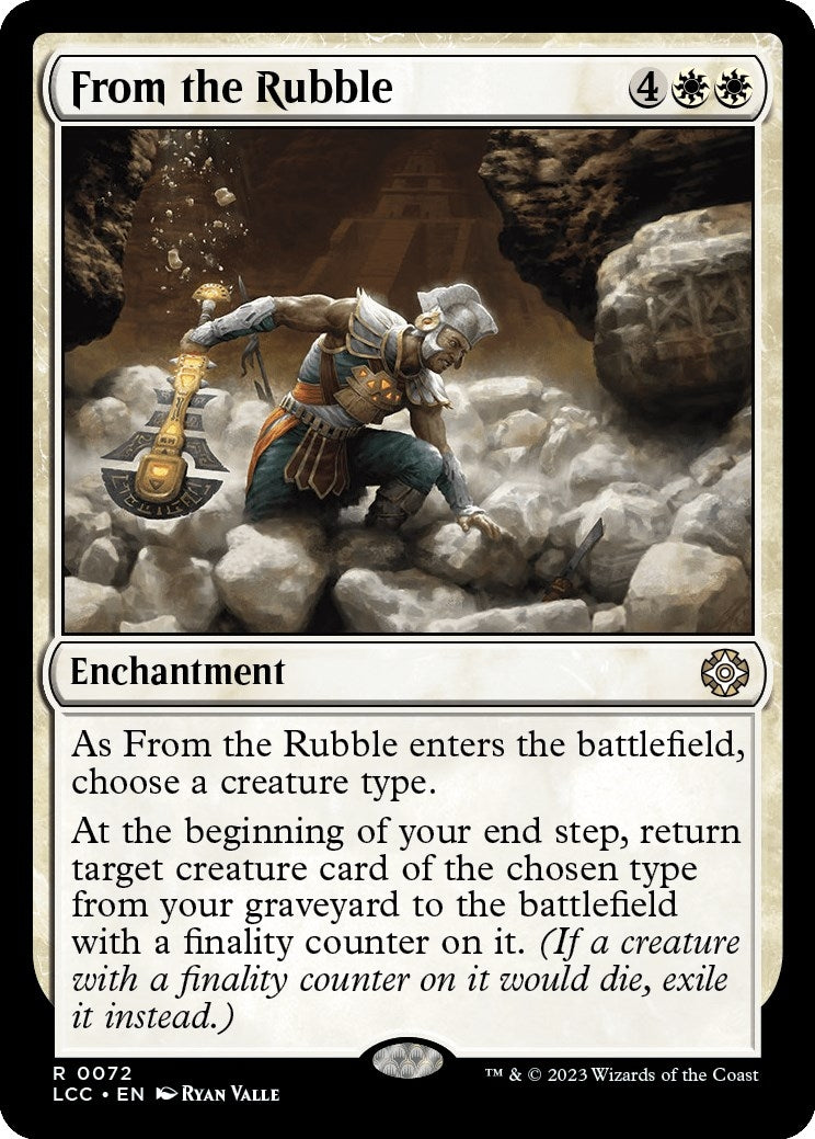 Image for From the Rubble (72) [The Lost Caverns of Ixalan] - Magic: The Gathering