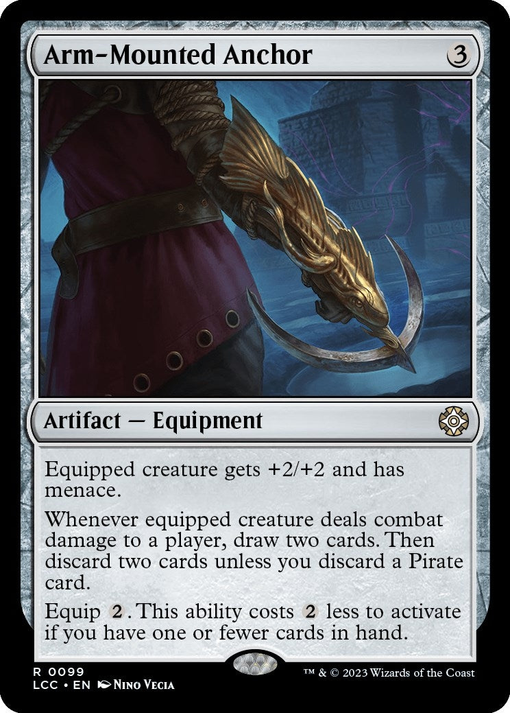 Image for Arm-Mounted Anchor (99) [The Lost Caverns of Ixalan] - Magic: The Gathering