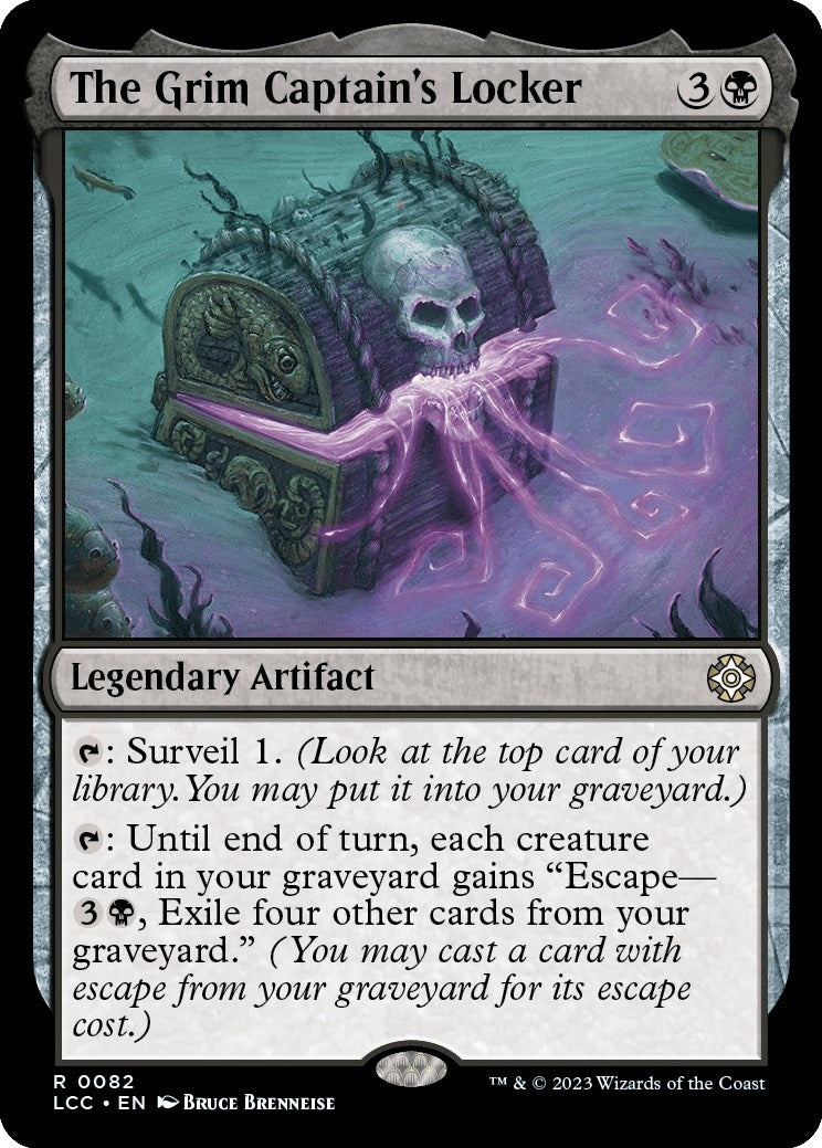 Image for The Grim Captain's Locker (82) [The Lost Caverns of Ixalan] - Magic: The Gathering
