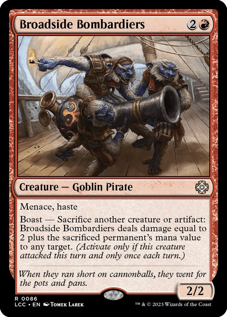 Broadside Bombardiers (86) [Commander: The Lost Caverns of Ixalan]