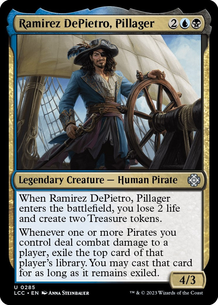 Image for Ramirez DePietro, Pillager (285) [The Lost Caverns of Ixalan] - Magic: The Gathering