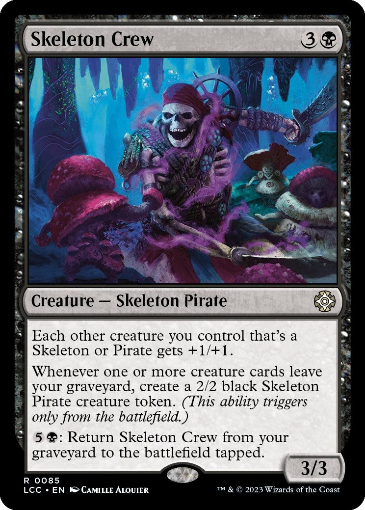 Image for Skeleton Crew (85) [The Lost Caverns of Ixalan] - Magic: The Gathering