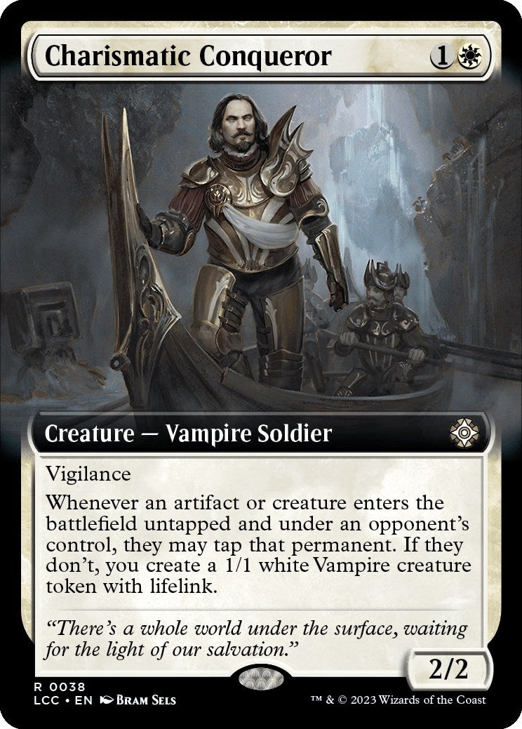 Image for Charismatic Conqueror (Extended Art) (38) [The Lost Caverns of Ixalan] - Magic: The Gathering