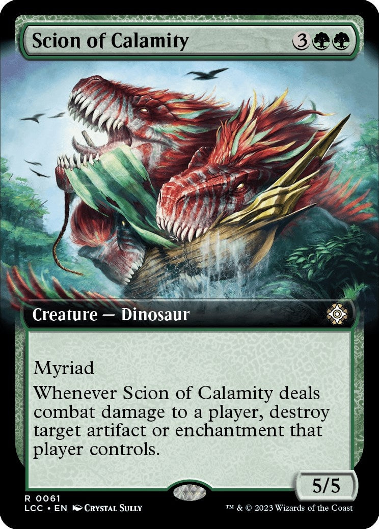 Image for Scion of Calamity (Extended Art) (61) [The Lost Caverns of Ixalan] - Magic: The Gathering