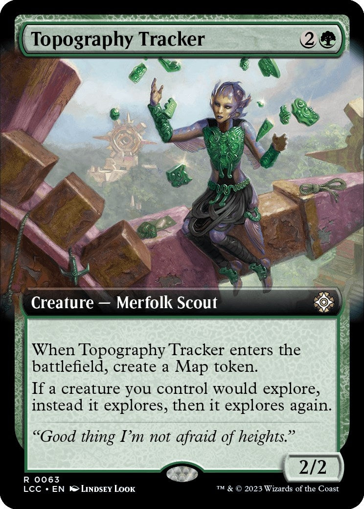 Image for Topography Tracker (Extended Art) (63) [The Lost Caverns of Ixalan] - Magic: The Gathering