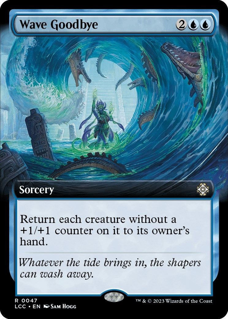 Image for Wave Goodbye (Extended Art) (47) [The Lost Caverns of Ixalan] - Magic: The Gathering