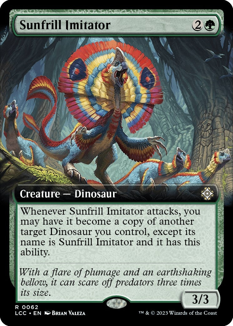Image for Sunfrill Imitator (Extended Art) (62) [The Lost Caverns of Ixalan] - Magic: The Gathering