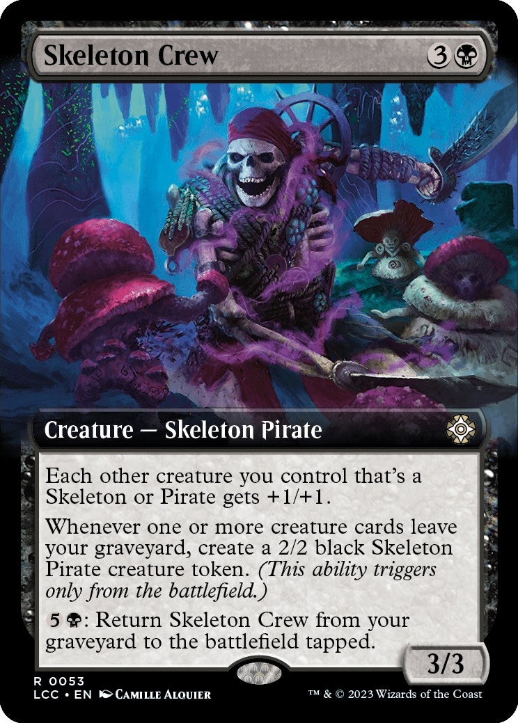 Image for Skeleton Crew (Extended Art) (53) [The Lost Caverns of Ixalan] - Magic: The Gathering
