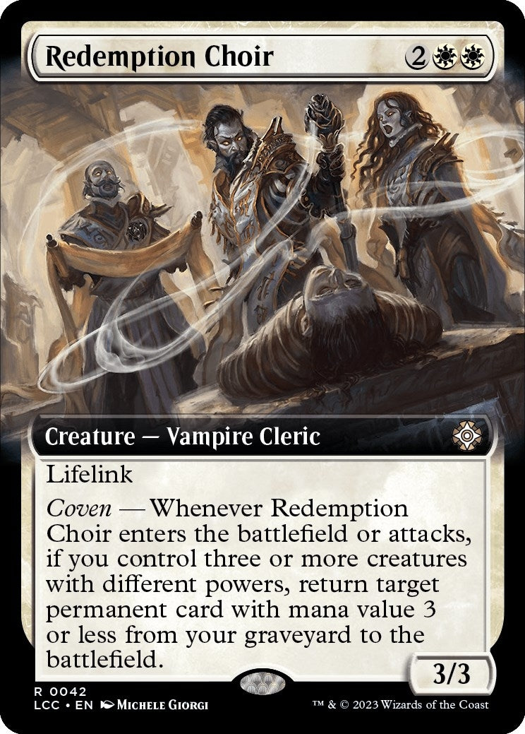 Image for Redemption Choir (Extended Art) (42) [The Lost Caverns of Ixalan] - Magic: The Gathering
