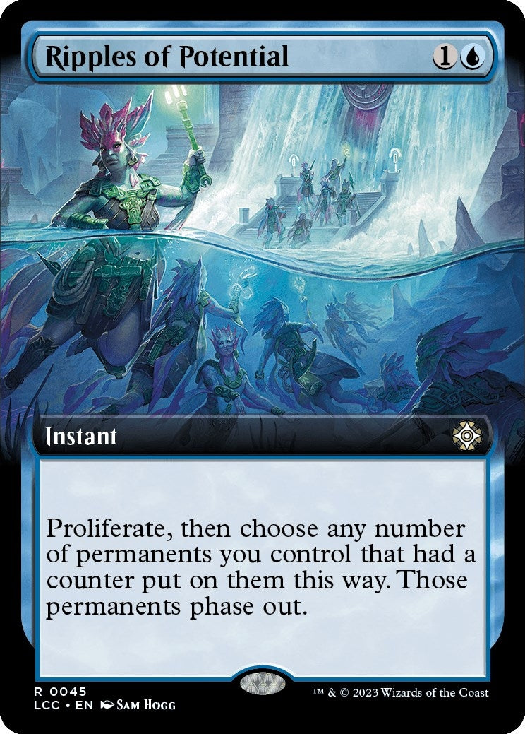 Image for Ripples of Potential (Extended Art) (45) [The Lost Caverns of Ixalan] - Magic: The Gathering