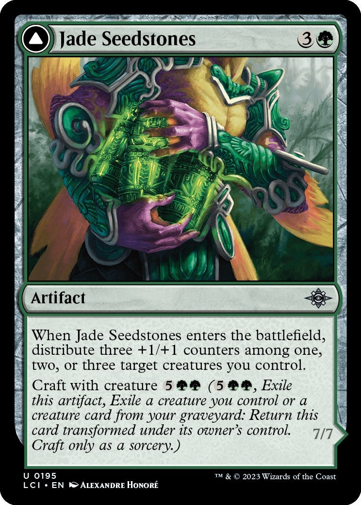 Image for Jade Seedstones (195) [The Lost Caverns of Ixalan] - Magic: The Gathering
