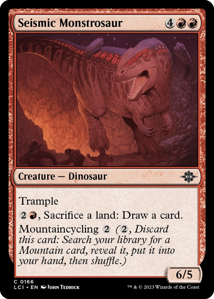 Image for Seismic Monstrosaur (166) [The Lost Caverns of Ixalan] - Magic: The Gathering