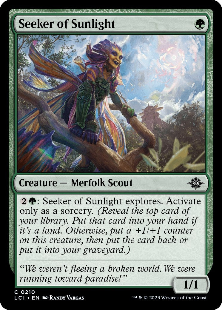 Image for Seeker of Sunlight (210) [The Lost Caverns of Ixalan] - Magic: The Gathering