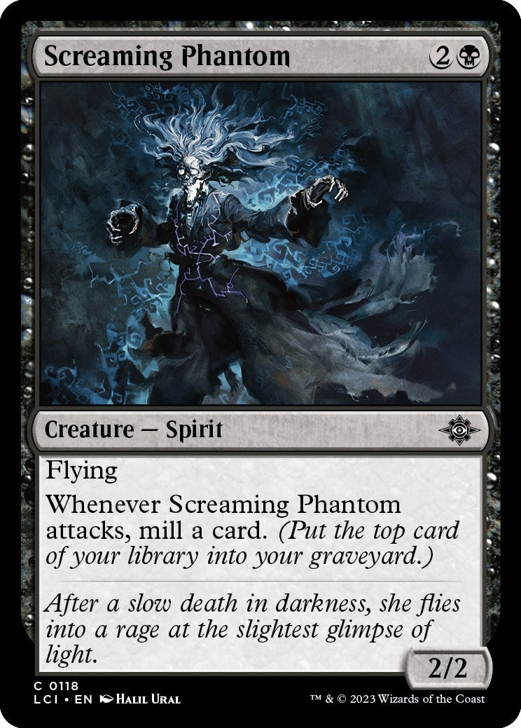 Image for Screaming Phantom (118) [The Lost Caverns of Ixalan] - Magic: The Gathering