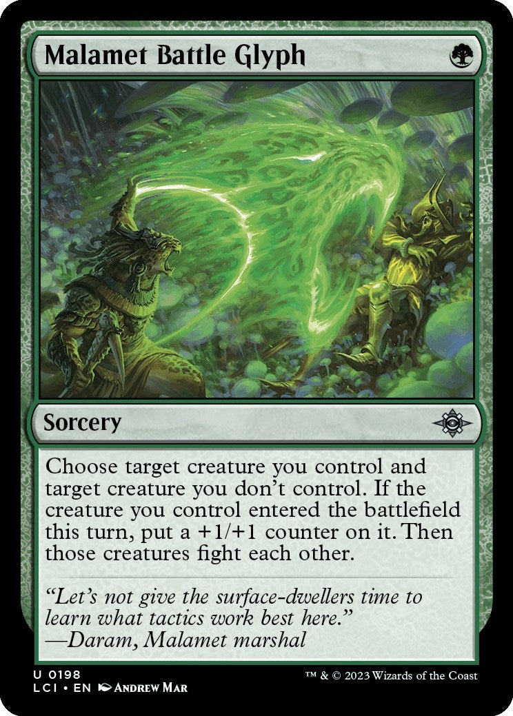 Image for Malamet Battle Glyph (198) [The Lost Caverns of Ixalan] - Magic: The Gathering