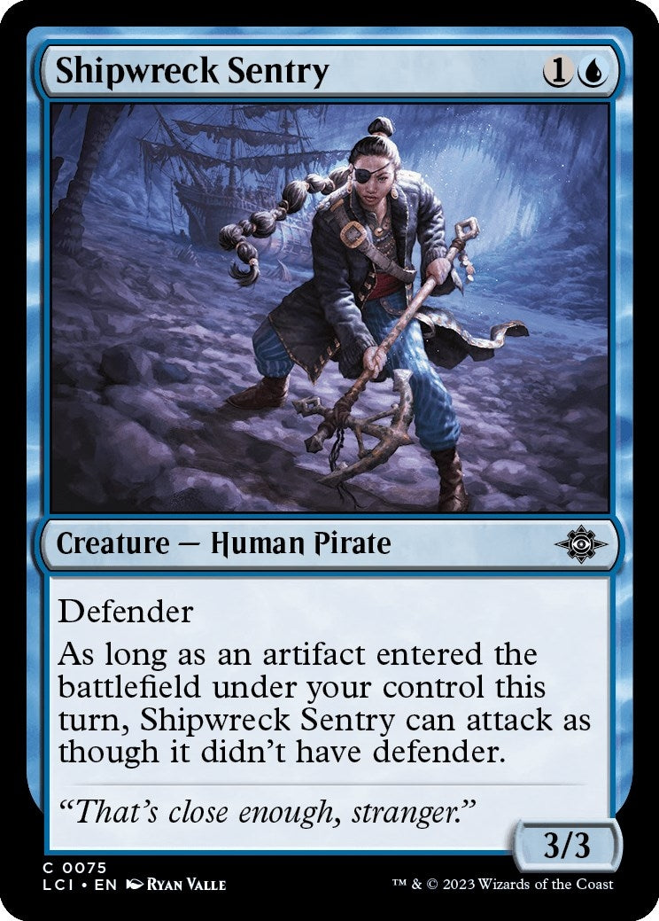Image for Shipwreck Sentry (75) [The Lost Caverns of Ixalan] - Magic: The Gathering