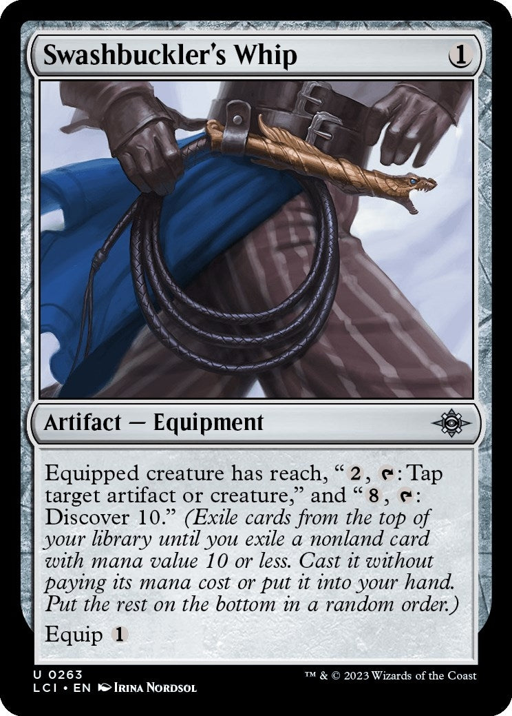 Image for Swashbuckler's Whip (263) [The Lost Caverns of Ixalan] - Magic: The Gathering