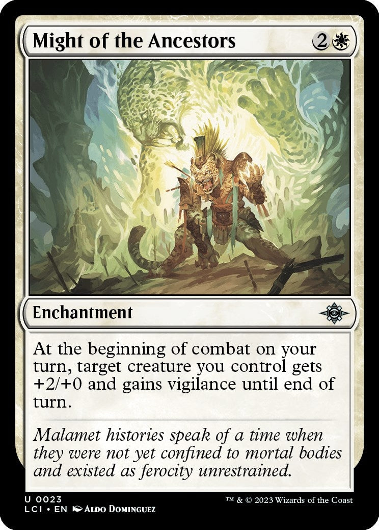 Image for Might of the Ancestors (23) [The Lost Caverns of Ixalan] - Magic: The Gathering