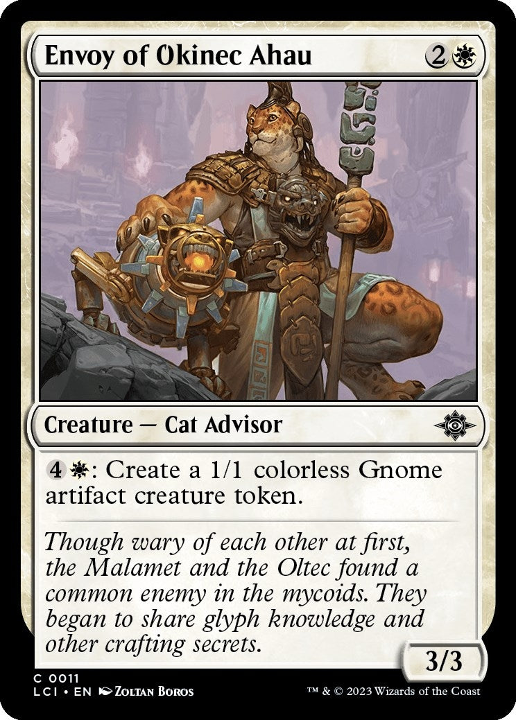 Image for Envoy of Okinec Ahau (11) [The Lost Caverns of Ixalan] - Magic: The Gathering