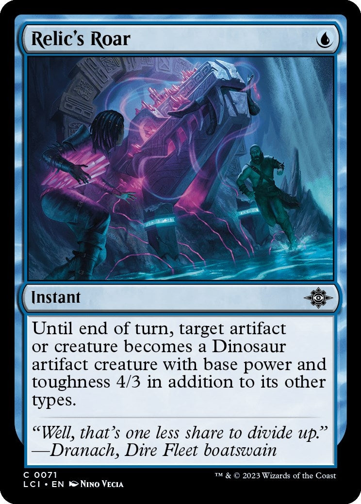 Image for Relic's Roar (71) [The Lost Caverns of Ixalan] - Magic: The Gathering