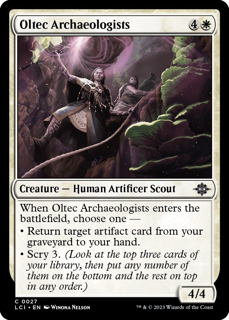 Image for Oltec Archaeologists (27) [The Lost Caverns of Ixalan] - Magic: The Gathering