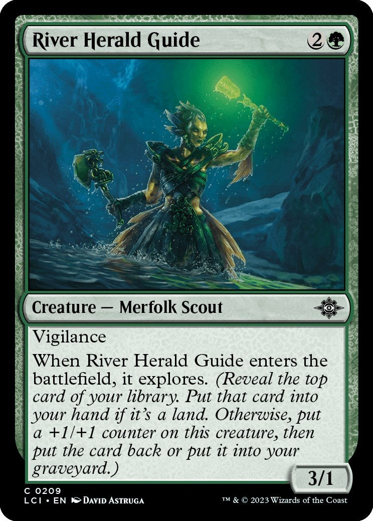 Image for River Herald Guide (209) [The Lost Caverns of Ixalan] - Magic: The Gathering