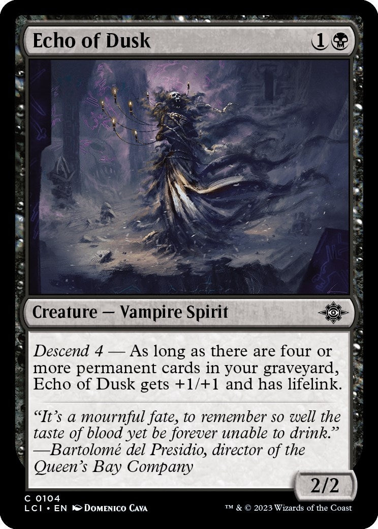 Image for Echo of Dusk (104) [The Lost Caverns of Ixalan] - Magic: The Gathering
