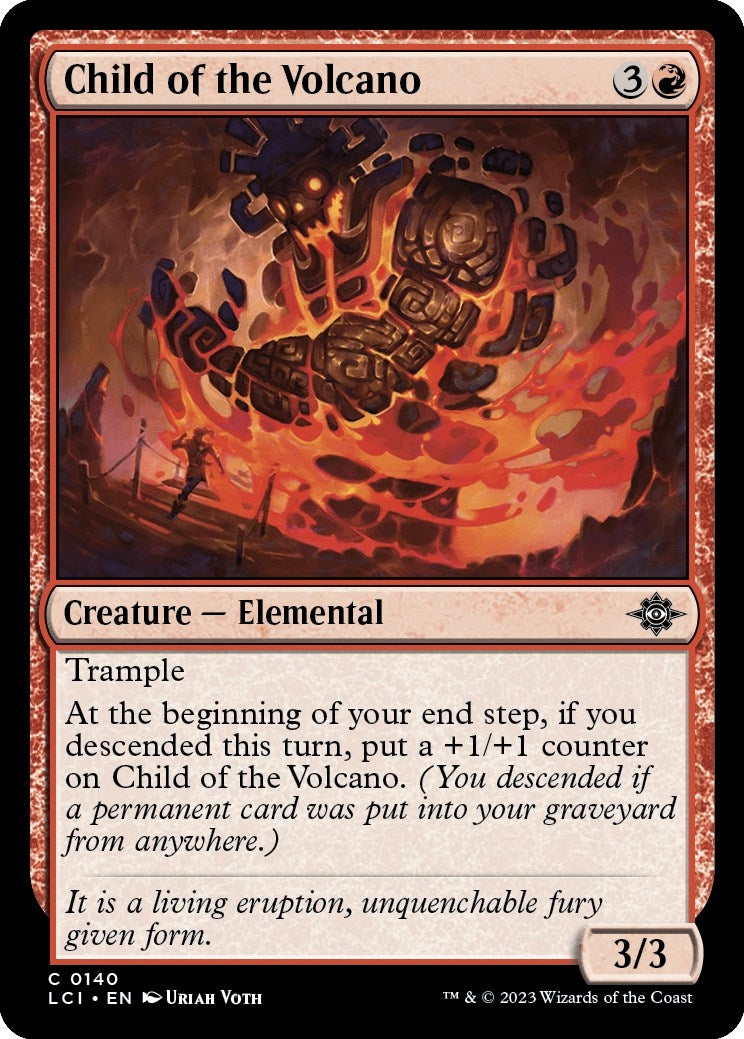 Image for Child of the Volcano (140) [The Lost Caverns of Ixalan] - Magic: The Gathering
