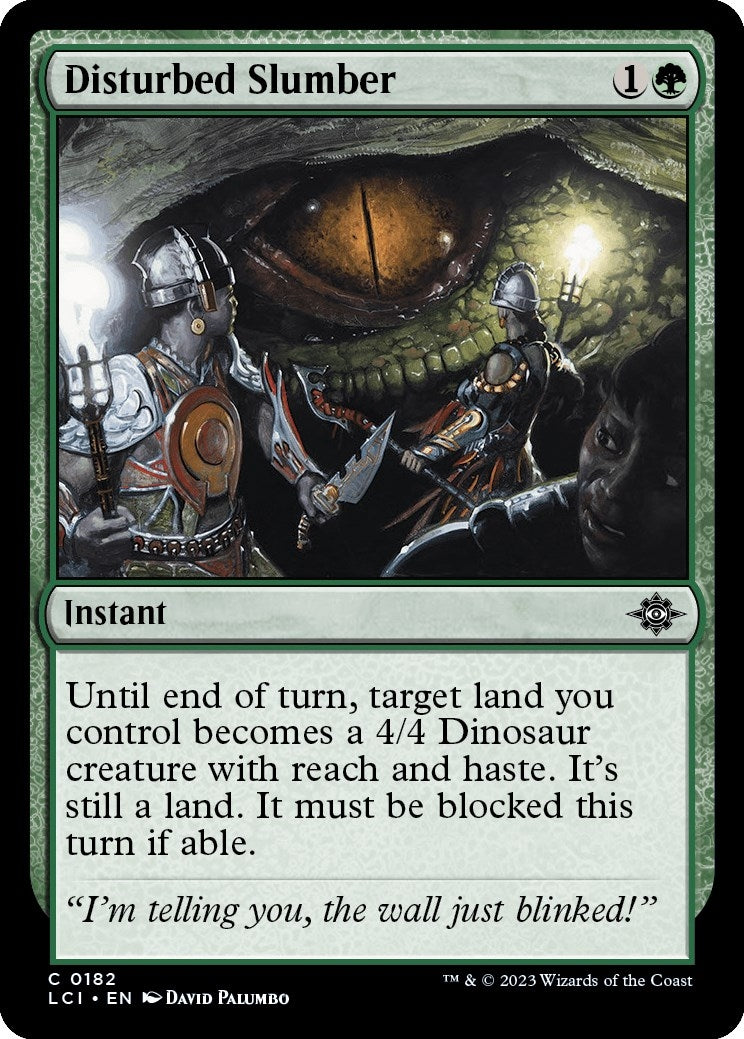 Image for Disturbed Slumber (182) [The Lost Caverns of Ixalan] - Magic: The Gathering