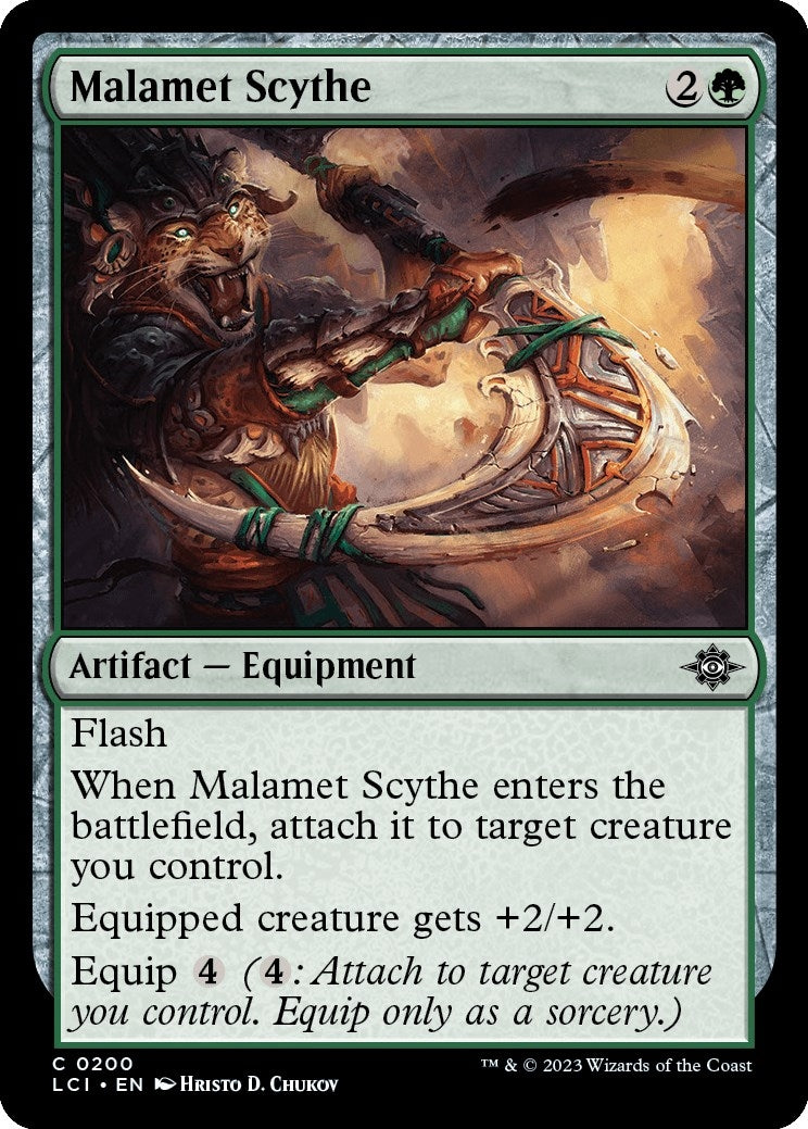 Image for Malamet Scythe (200) [The Lost Caverns of Ixalan] - Magic: The Gathering