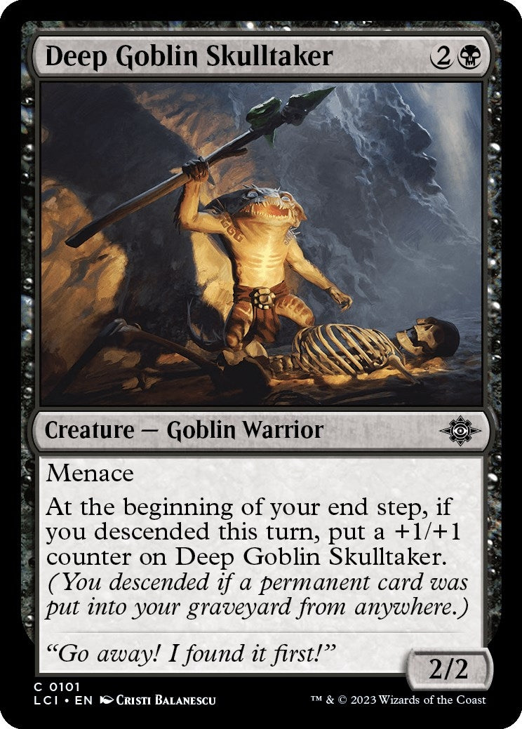 Image for Deep Goblin Skulltaker (101) [The Lost Caverns of Ixalan] - Magic: The Gathering