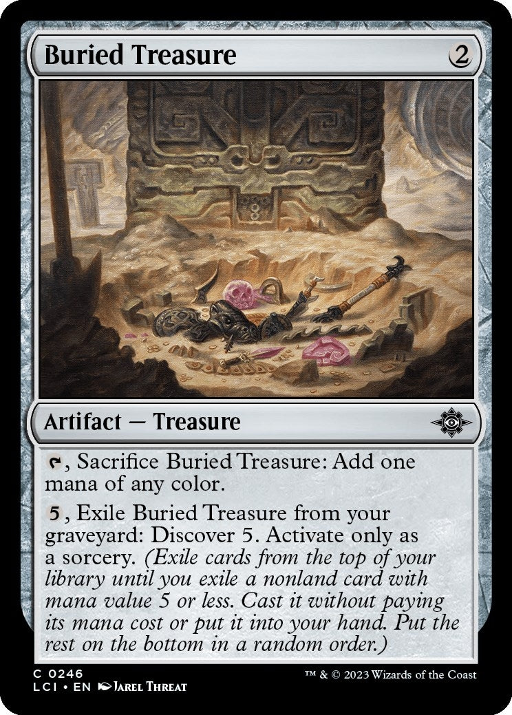 Image for Buried Treasure (246) [The Lost Caverns of Ixalan] - Magic: The Gathering