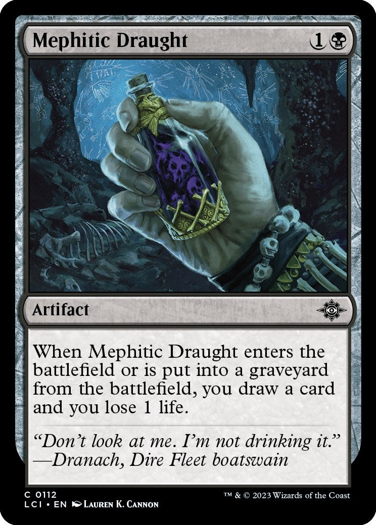 Image for Mephitic Draught (112) [The Lost Caverns of Ixalan] - Magic: The Gathering