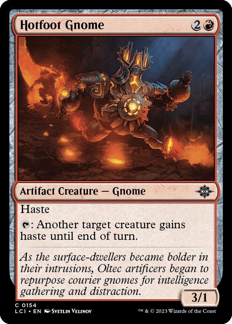 Image for Hotfoot Gnome (154) [The Lost Caverns of Ixalan] - Magic: The Gathering