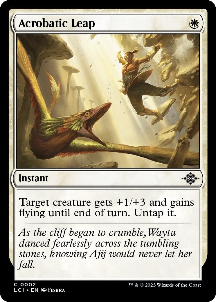 Image for Acrobatic Leap (2) [The Lost Caverns of Ixalan] - Magic: The Gathering