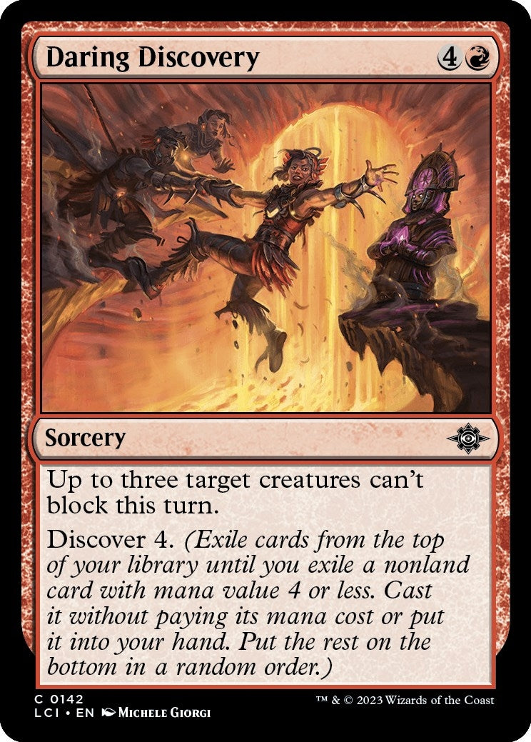 Image for Daring Discovery (142) [The Lost Caverns of Ixalan] - Magic: The Gathering