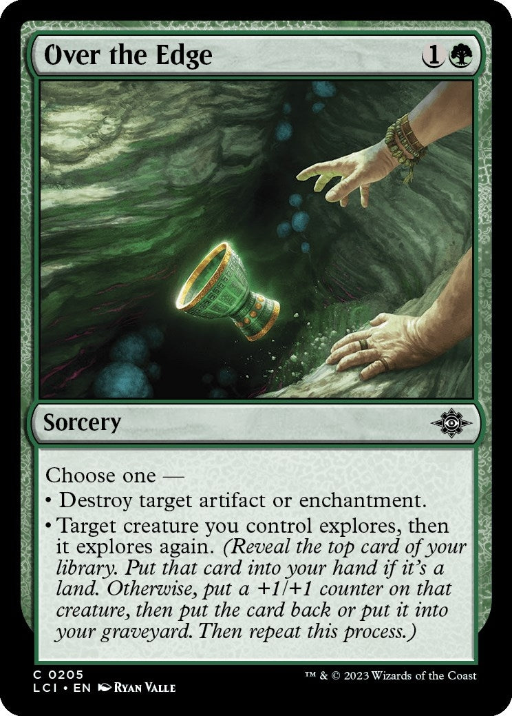 Image for Over the Edge (205) [The Lost Caverns of Ixalan] - Magic: The Gathering