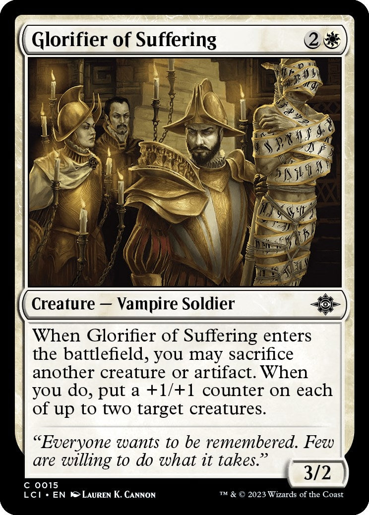 Image for Glorifier of Suffering (15) [The Lost Caverns of Ixalan] - Magic: The Gathering