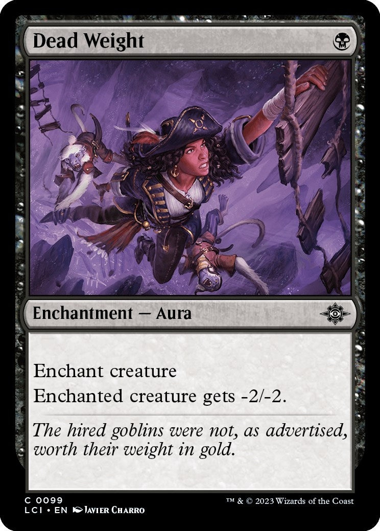Image for Dead Weight (99) [The Lost Caverns of Ixalan] - Magic: The Gathering