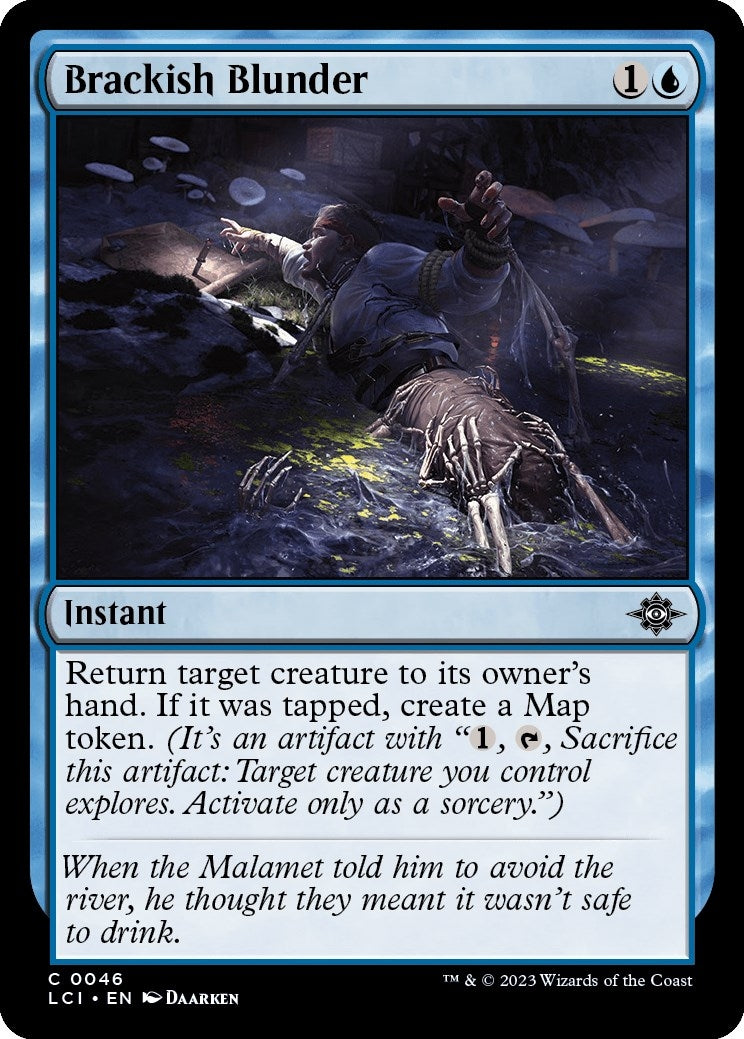 Image for Brackish Blunder (46) [The Lost Caverns of Ixalan] - Magic: The Gathering