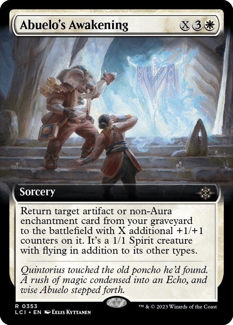 Image for Abuelo's Awakening (Extended Art) (353) [The Lost Caverns of Ixalan] - Magic: The Gathering