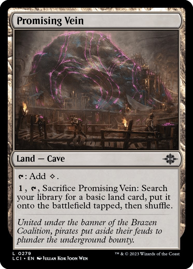 Image for Promising Vein (279) [The Lost Caverns of Ixalan] - Magic: The Gathering